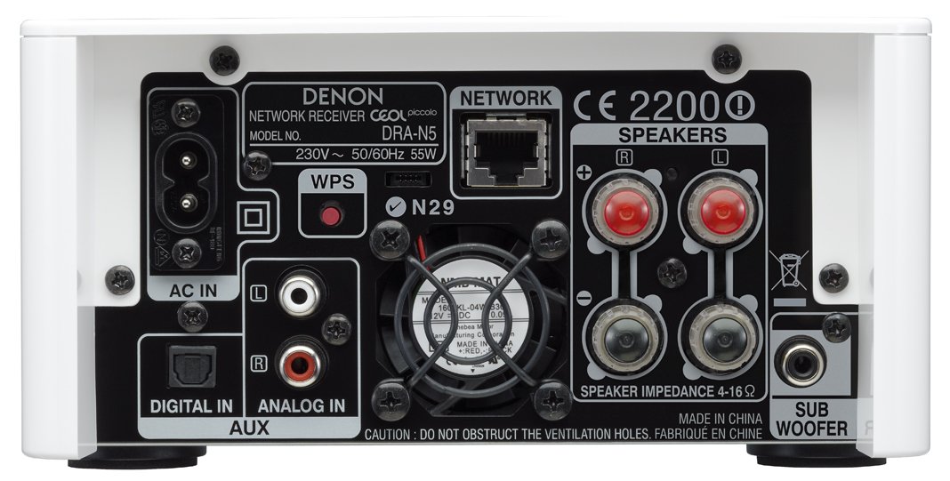 Denon CEOL Piccolo N5WTE2 (DRA-N5/SC-N5) Audio System : Amazon.nl